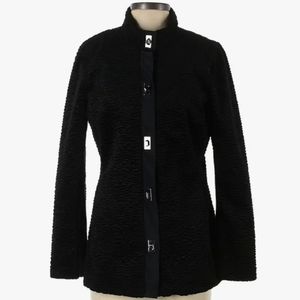 Pre-Owned Carol Anderson by Invitation Women's Size S Faux Fur Jacket Size Smal